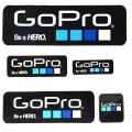 10 Pieces Black Gopro Icon Sticker Gopro Hero Logo Adhesive Sticker. 