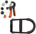 Pack Of 2 Wrist Exerciser & Adjustable Hand Gripper. 