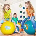 Skippy Ball 45cm Bouncing Ball for Kids Space Hopper Ball Outdoor Indoor Toy for Kids Children Birthday Gift Ages 3 and Up for Boys and Girls Note Random Color and Design will be sent. 