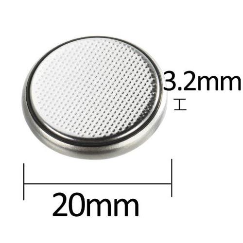 Pack of 5 PCS 20-32 Button Cell , CMOS Battery CELL 3-volt