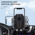 Universal Dashboard/Windshield/Window Phone Holder One-Button Pop-up Strong Suction Cell Phone Car Mount (Black). 