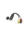 USB 2.0 Easy Cap Video Capture Adapter - Black. 
