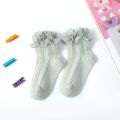 【HOT】 New Baby Girls Socks Kids Girl Frilly Lace Tutu Socks Cotton Children Dance Princess Sock Flowers Ruffled Solid Ankle Socks. 