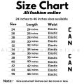 CanCan Stitched Under Skirt for Women - Hard Net Maxi Lehenga Can Can - Sizes 24" to 46". 