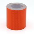 5cmx3m Orange Reflective Safety Warning Conspicuity Tape Adhesive Stickers Decal Decoration Warning Tapes Vinyl Film Safety Tape. 