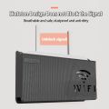 Wall-mounted router box Office Media Decor Console Wifi Wifi box Wireless storage boxes Rack Bracket Hangings Wall Shelf. 