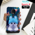 Tecno Spark 6 Back Cover - Cat - 2Gud Soft Case Cover. 