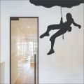 Wall Art Diy Climber Wall Vinyl Decal Mountaineer Wall Sticker Mountain Landscape Home Interior Bedroom Decor Extreme Wall Design. 
