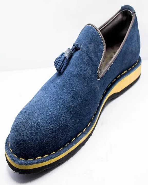 Blue%20&%20Brown%20Suede%20Shoes%20for%20Men%20-%20Image%203