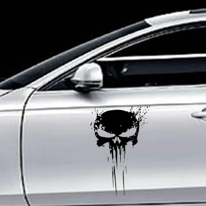 Big%20Size%2024"x16"%20(Black)%20Punisher%20Skull%20Sticker%20for%20Car%20Bonnet,%20Car%20Modification,%20Car%20Decoration%20-%20Image%202