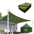 Ready To Hang Tarpaulin Tarpal & Trap, Heavy Duty Tarpal Tarpaulin Trap Shed For Garden Lawn Green House Parking Canopy Tent Material Machine Storage Car Truck Roof & Construction Site, Green Canvas Tarpal For Sun Protection. 