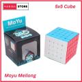 Original Rubiks Cube 5x5 Sticker Less Best Quality Fast Speed Magic Rubik Speed Cube Educational Puzzle Toys. 