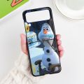 【2023NEW】Disney Frozen Elsa Cover For Samsung Z Flip 3 4 Fold3 Fold4 PC Hard Phone Case For Samsung ZFlip3 ZFlip4 ZFold3 ZFold4 Funda Bag. 