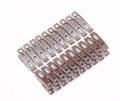 Stainless Steel Clothing Line Pegs Hooks Super Value Pack of 16. 