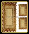 Product details of 3pcs center table dressing table mat side Table Mat Golden Large pcs size(15×36) And small 2pcs size(12×18) Inches material vinyl soft plastic Premium Size 1 Large width 15" x length 36"2 Small width 12" x length 18"Material : PVCFeatur. 