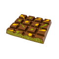 Kunafa Pistachio Chocolate Bar 80g – Premium Creamy Milk Chocolate with Crispy Kunafa & Pistachio Filling | Luxury Arabic Dessert Chocolate | Khoraak Foods Pakistan. 