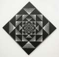 String Art design for Interior bad room. 