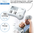 Beurer EM 80 3-in-1 digital TENS/EMS unit  (For pain therapy, muscle strengthening and massaging). 