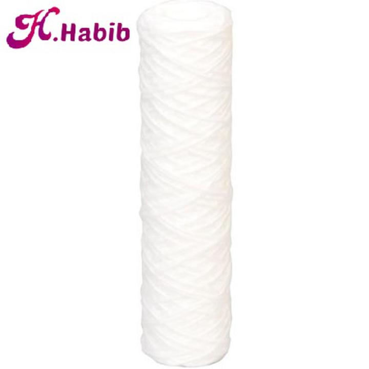 10 Inch Water Filter Yarn Cartridge Element Replacement String Wound Filter Cartridges