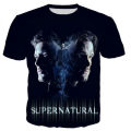 Supernatural T shirts men/women 3D TV supernatural printed T-shirt fashion Harajuku tee shirts streetwear oversized tops. 