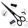 Professional Barber Scissors Salon Hair Cutting Hair dressing scissor Black Scissors Best scissors6 Inches Finest Stainless Steel Hair Cutting Scissors with Smooth Razor Edge Blades -Use for Salon & Personal. 