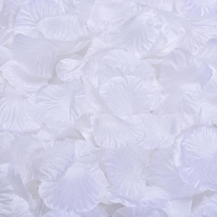1000pcs Artificial Petals Romantic Artificial Rose Flower Petals Table Decoration