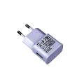 EU 2 Pin Plug EP-TA20 Fast Charging Travel Adapter For Samsung & Other Android Smart Phones - White. 