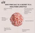 Alif Himalayan pink salt jar coarse 800 gm. 