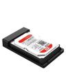 USB 3.0 to SATA External Hard Disk Drive Enclosure - Black. 
