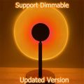 USB Sunset Projector Led Night Light Sun Projection Desk Lamp Table Lamp for Bedroom Bar  Wall Decoration Lighting By E Light. 