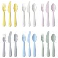IKEA Kalas Cutlery Set 18 Piece Cutlert Set Mixed Colors Material Plastic. 