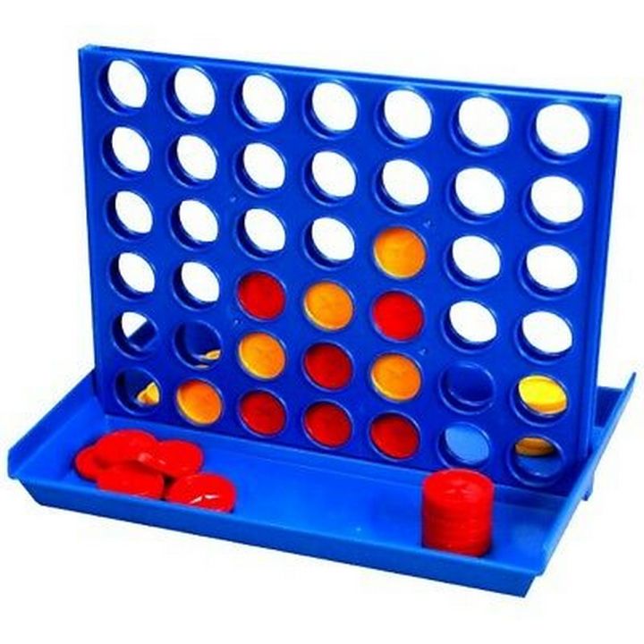Line-up 4 Big Size Connect Four in a Line 4-1 Row Bingo Game Board Game