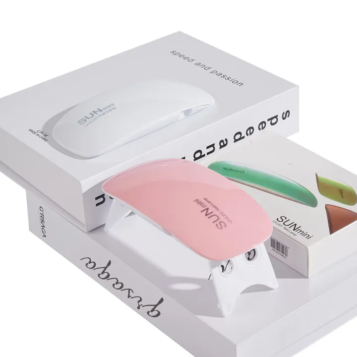 1Pc%20Mini%20Portable%20Nail%20Lamp%20With%206pcs%20Led%20Bead%20UV/LED%20Nail%20Dryers%20White%20Pink%20Color%20USB%20Charging%206W%20Home%20Use%20Nail%20Tools%20Lamp%20*%20OutlierO%20-%20Image%202