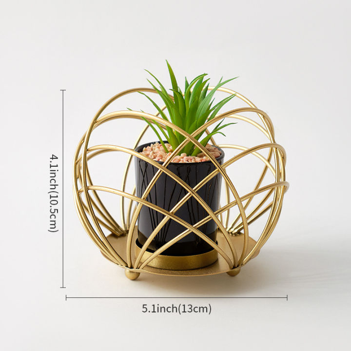 MULTIPURPOSE%20SPHERICAL%20GOLDEN%20METAL%20ROOM%20DECORATION%20ITEM%20WITH%20ARTIFICIAL%20FLOWER%20SUCCULENT%20PLANTER%20POT%20STAND%20-%20Image%207