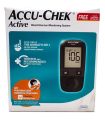 Accu Check Active Glucometer with 10 free strips Life Time warranty. 