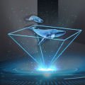 Holographic Projection Toy Lightweight Phone Educational Science Projection Toy. 