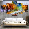 5 Piece Wall Frame Canvas Painting Poster Wall Art Home  Decoration Prints Poster Wall Art Home Décor For Living Room Decoration | 10006. 