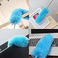 1Pcs Portable Microfiber Duster Brush Extendable Hand Dust Cleaner Anti Dusting Brush Home Air-condition Car Furniture Cleaning. 