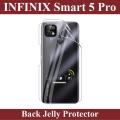 Infinix Smart 5 Pro Back Jelly Protector Poly Transparent Edge To Edge Sides Coverage For Infinix Smart 5 Pro. 
