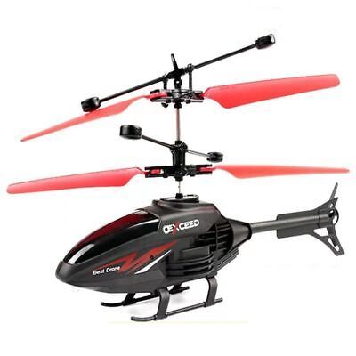 Remote Control Helicopter for Boys Kids Age 5+ Years, Palm Sensing RC Helicopter Rechargeable Helicopter with colour LED Lights Gravity Sensor Toy Multicolor Gesture Control Suspension Helicopter Rc Remote Induction Aircraft