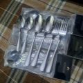 Premium  Quality WINSOR China  spoon stainless steel  18 Pcs  Set ( 6 Table spoons + 6 Forks + 6 Tea Spoons). 