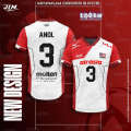 2024 Fresh Design Volleyball Custom Name Bu T-Shirt Lelaki Malaysia Team men and women Outdoor Sports Jersey 7. 