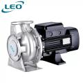 LEO XZS-65-50-160/75 , 7500 WATT / 10 HP , CLEAN WATER STAINLESS STEEL HEAVY DUTY CENTRIFUGAL PUMP FLANGE TYPE  , 380V~400V THREE PHASE , SIZE :- 2 1/2 " x 2 " , EURPEON STANDARD. 