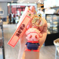 Jujutsu return to the anime 3D three-dimensional soft rubber keychain, Fushiguro Megumi Gojo, Gojo, Gojuku, key ring, small ornament gifts. 