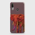 Motorola Moto E6s Cover - SkinLee HQ Hard Case - Elegant Elephant - SKINLEE-449-1-722-524. 
