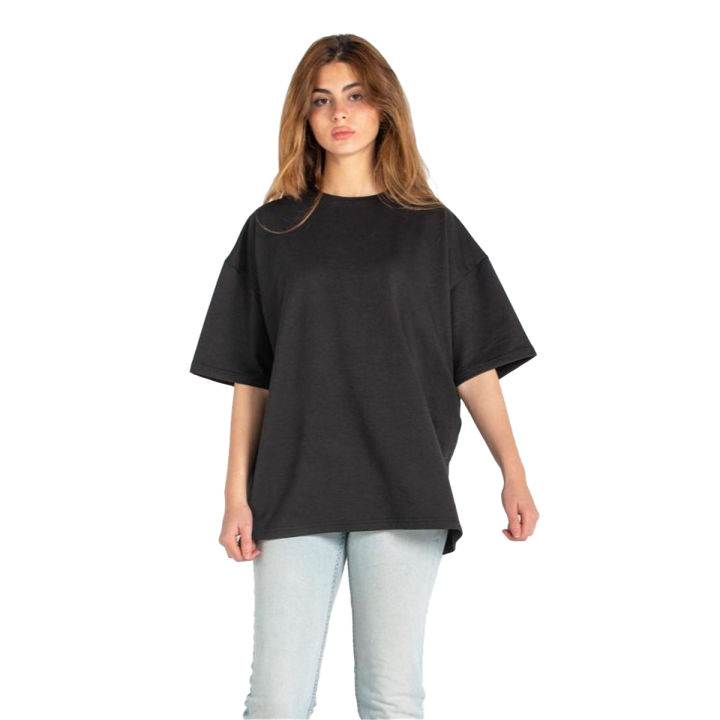 Oversized%20Womens%20Tshirts%20Dropped%20Shoulder%20Short%20Sleeve%20Tops%20Summer%20New%20Korean%20Style%20Loose%20Fit%20T-shirt%20-%20Image%202