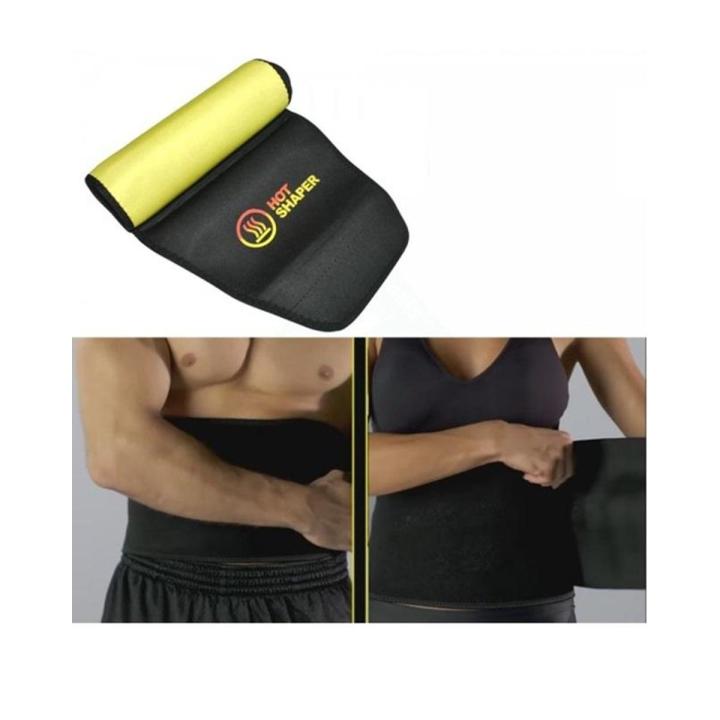 Slimming Belt Hot Shaper Sweat Slim Belt Fat Cutter Fat Burner Large Hot Shaper Hot Belt Free Size for Men Women