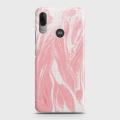 Motorola Moto E6 Plus Cover - SkinLee HQ Hard Case - Pink Dream Marble - SKINLEE-113-1-579-423. 
