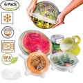 Kitchen + Home Silicone Stretch Lids - Set of 6 Silicone Food Saver Covers - BPA (1). 
