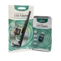 Wifi Dongal | Wireless USB Adaptor 300 Mbps & 5 dBi | USB 2.0 2.4GHz | Compatible withWindows, XVR/DVR/NVR | Receives signals from 500ft indoor. 